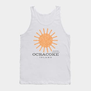 Ocracoke Island, NC Summertime Vacationing Beachgoing Sun Tank Top